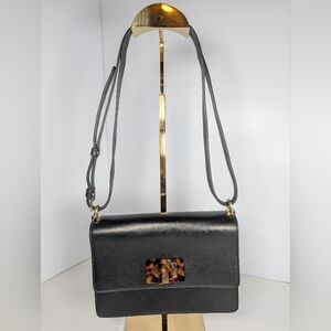 Furla Black Leather shoulder / crossbody bag
